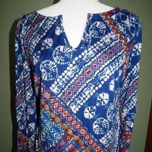 Fun spring 3/4 sleeved shirt